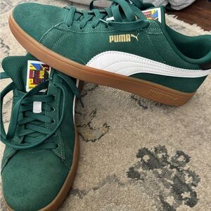 Puma Smash 3.0 Year of Sport Men's Green Suede Sneakers